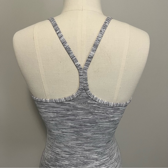 Lululemon Power Y Tank Top Wee Are From Space Gray White - Picture 12 of 14